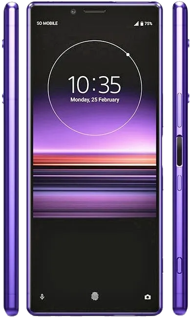 Замена держателя карты памяти Sony Xperia 1