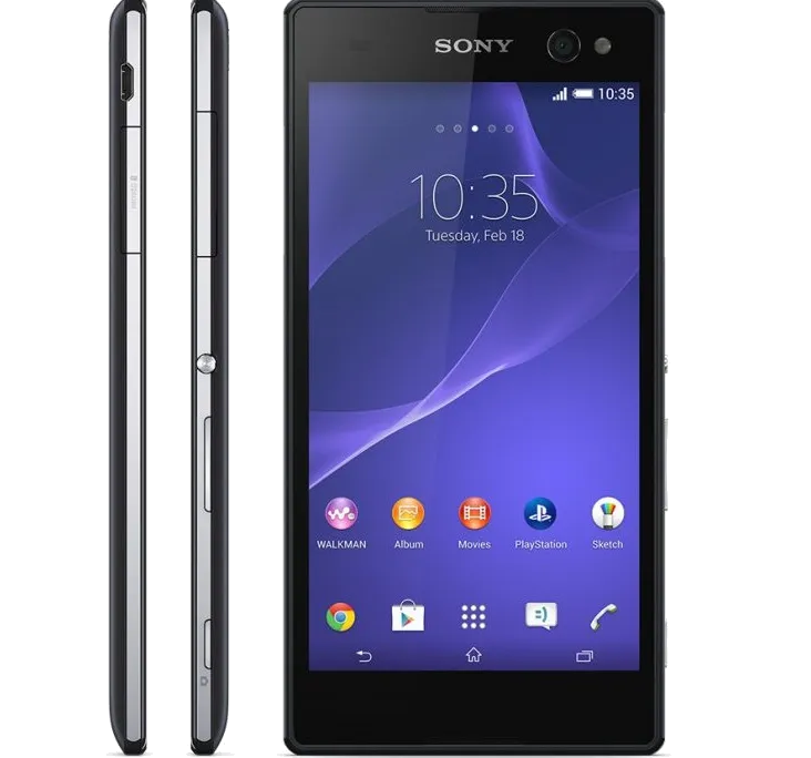 Замена держателя карты памяти Sony Xperia C3